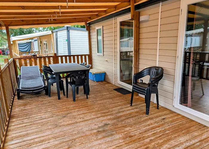 Campingplads Mobil-home 4-6 Personnes 4 Etoiles