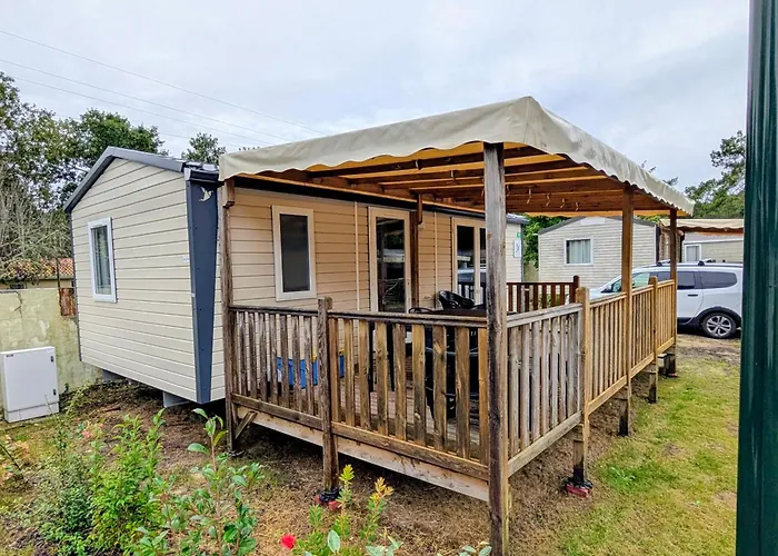 Mobil-home 4-6 Personnes 4 Etoiles Campingplads